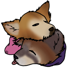 A grey tabby cat surrounded by star speckled ghostly kittens and wearing a flower crown of roses